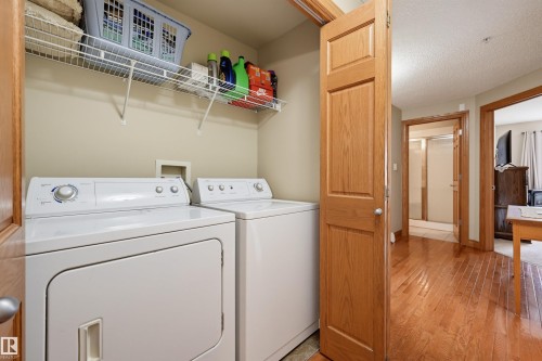 #301 9819 96A St Nw, Edmonton, AB - Indoor Photo Showing Laundry Room