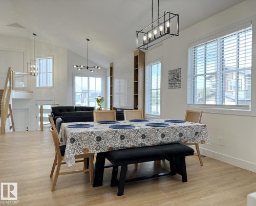 8903 Mayday Way Sw, Edmonton, AB - Indoor Photo Showing Dining Room