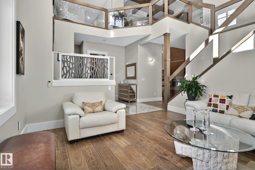 3652 Westcliff Way Sw, Edmonton, AB - Indoor Photo Showing Living Room