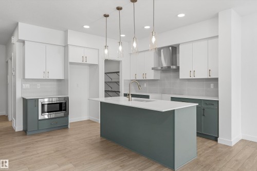 2812 190 Street Nw, Edmonton, AB - Indoor Photo Showing Kitchen With Upgraded Kitchen