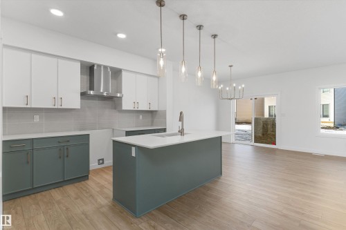 2812 190 Street Nw, Edmonton, AB - Indoor Photo Showing Kitchen With Upgraded Kitchen