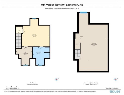 Floor plan - 914 Valour Way Nw, Edmonton, AB - Other