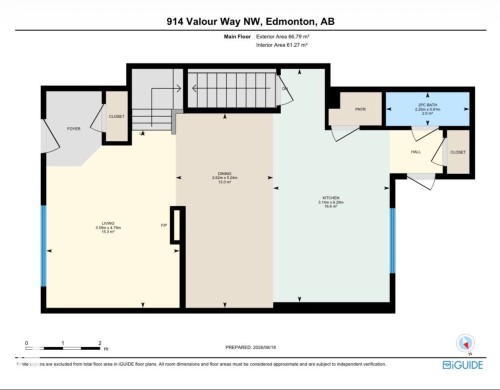Floor plan - 914 Valour Way Nw, Edmonton, AB - Other