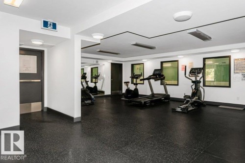 #71 11255 31 Av Nw, Edmonton, AB - Indoor Photo Showing Gym Room