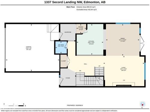 Floor plan - 1337 Secord Landing Nw, Edmonton, AB - Other