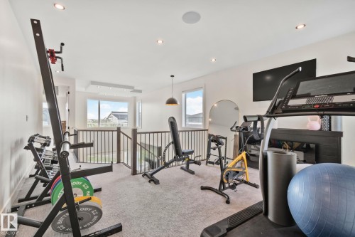 1 Starling Way, Fort Saskatchewan, AB - Indoor Photo Showing Gym Room