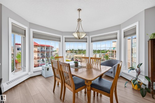 #405 3 Perron St, St. Albert, AB - Indoor Photo Showing Dining Room