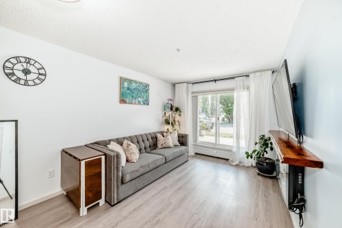148-348 Windermere Road Nw, Edmonton, AB - Indoor Photo Showing Living Room