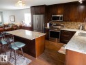 17824 93 Street Nw, Edmonton, AB  - Indoor Photo Showing Kitchen With Double Sink With Upgraded Kitchen 