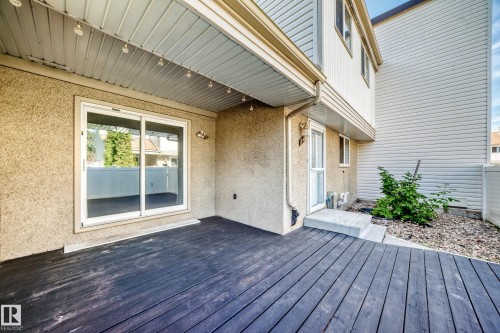 54 Woodvale Village Nw, Edmonton, AB - Outdoor With Deck Patio Veranda With Exterior