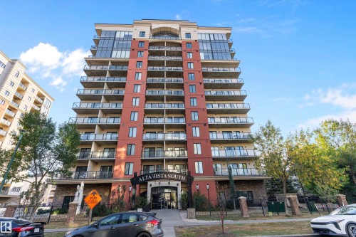 #702 10303 111 St Nw, Edmonton, AB - Outdoor With Balcony With Facade