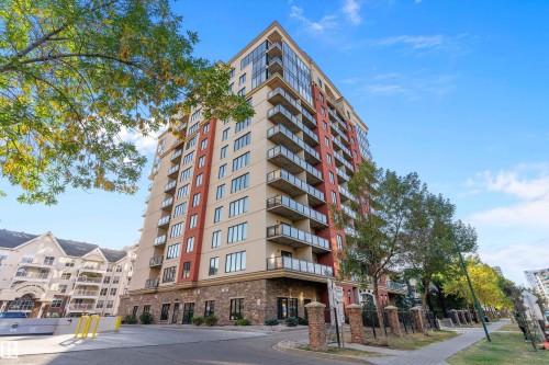 #702 10303 111 St Nw, Edmonton, AB - Outdoor With Balcony With Facade