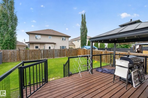 3006 Montrose Boulevard, Beaumont, AB - Outdoor With Deck Patio Veranda With Backyard With Exterior