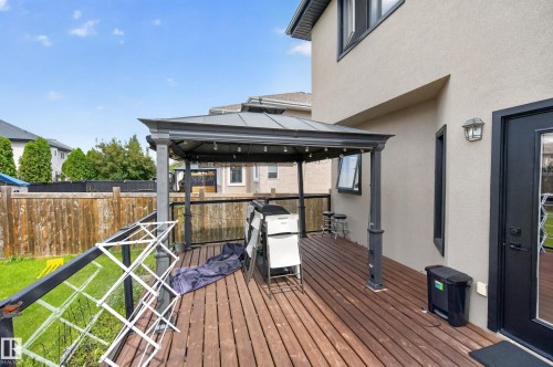 3006 Montrose Boulevard, Beaumont, AB - Outdoor With Deck Patio Veranda With Exterior
