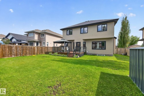 3006 Montrose Boulevard, Beaumont, AB - Outdoor With Deck Patio Veranda With Backyard With Exterior