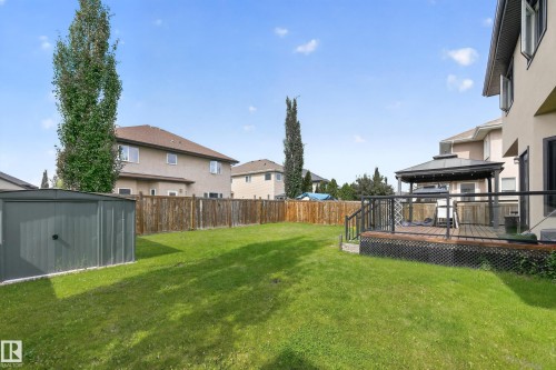 3006 Montrose Boulevard, Beaumont, AB - Outdoor With Deck Patio Veranda With Backyard