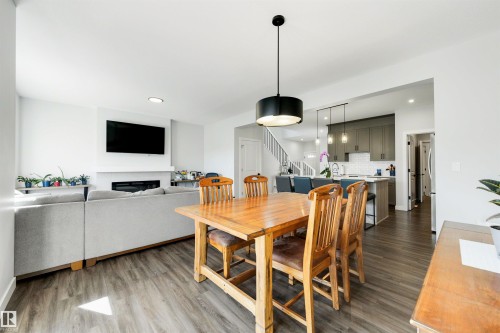 61 Penn Place, Spruce Grove, AB - Indoor With Fireplace
