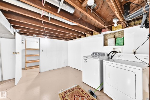 11045 125 Street Nw, Edmonton, AB - Indoor Photo Showing Laundry Room