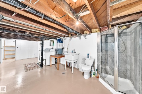 11045 125 Street Nw, Edmonton, AB - Indoor Photo Showing Basement