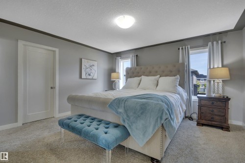 3812 Triomphe Boulevard, Beaumont, AB - Indoor Photo Showing Bedroom