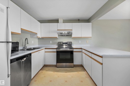 #29 9520 174 St Nw, Edmonton, AB - Indoor Photo Showing Kitchen With Double Sink