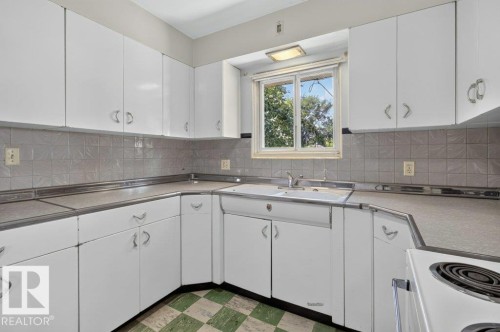 11852 55 Street Nw, Edmonton, AB - Indoor Photo Showing Kitchen With Double Sink