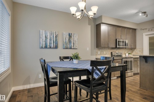 208 Bridgeport Close, Leduc, AB - Indoor Photo Showing Dining Room