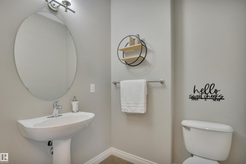 208 Bridgeport Close, Leduc, AB - Indoor Photo Showing Bathroom