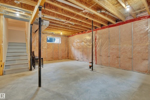 208 Bridgeport Close, Leduc, AB - Indoor Photo Showing Basement