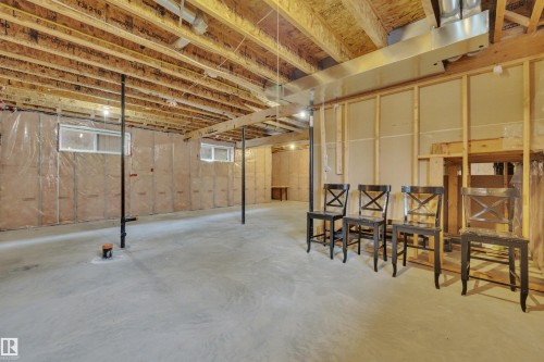 208 Bridgeport Close, Leduc, AB - Indoor Photo Showing Basement