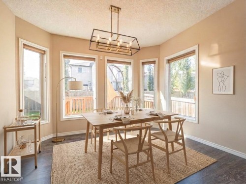 3233 21A Avenue Nw, Edmonton, AB - Indoor Photo Showing Dining Room