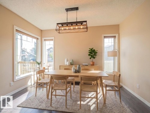 3233 21A Avenue Nw, Edmonton, AB - Indoor Photo Showing Dining Room