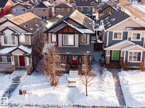 Craftsman-style house featuring a residential view - 21971 91 Avenue Nw, Edmonton, AB - Outdoor With Facade