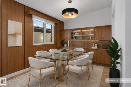 10629 79 Street Nw, Edmonton, AB - Indoor Photo Showing Dining Room