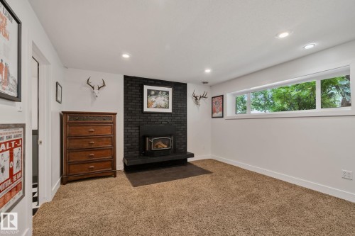 20 Beacon Crescent, St. Albert, AB - Indoor With Fireplace