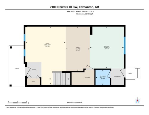 Floor plan - 7109 Chivers Close Sw, Edmonton, AB - Other