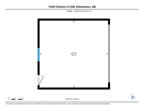 Floor plan - 7109 Chivers Close Sw, Edmonton, AB - Other