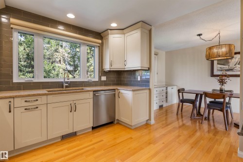 9 Butterfield Crescent, St. Albert, AB - Indoor Photo Showing Kitchen With Double Sink