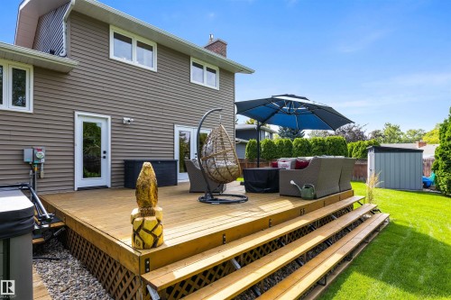 9 Butterfield Crescent, St. Albert, AB - Outdoor With Deck Patio Veranda With Exterior