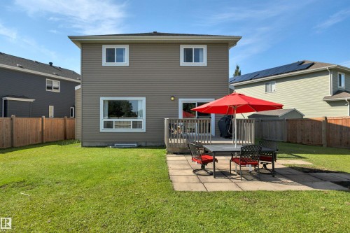 3910 49 Avenue, Beaumont, AB - Outdoor With Deck Patio Veranda With Exterior