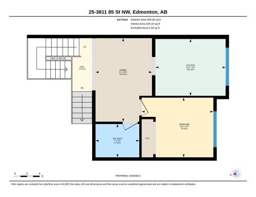Main Floor - Floor plan - #25 3811 85 St Nw, Edmonton, AB - Other