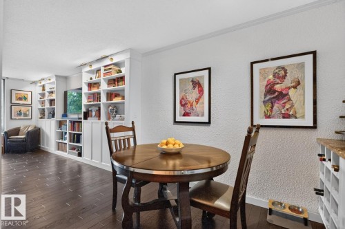 #306 11307 99 Av Nw, Edmonton, AB - Indoor Photo Showing Dining Room
