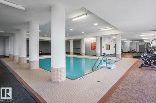 #306 11307 99 Av Nw, Edmonton, AB - Indoor Photo Showing Other Room With In Ground Pool