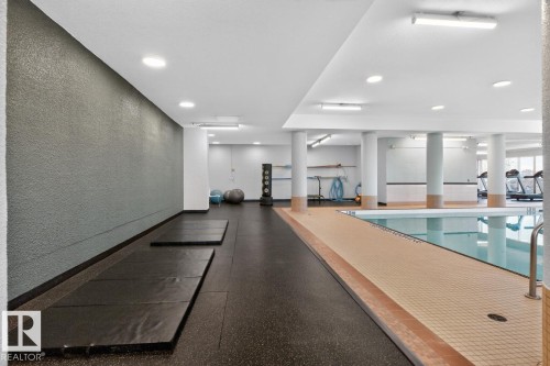 #306 11307 99 Av Nw, Edmonton, AB - Indoor Photo Showing Other Room With In Ground Pool