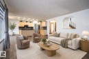 16820 57 Street Nw, Edmonton, AB  - Indoor Photo Showing Living Room 
