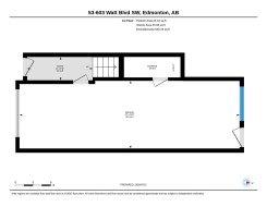 Double Tandem Garage with a single car garage door, large window and back yard exist. - 