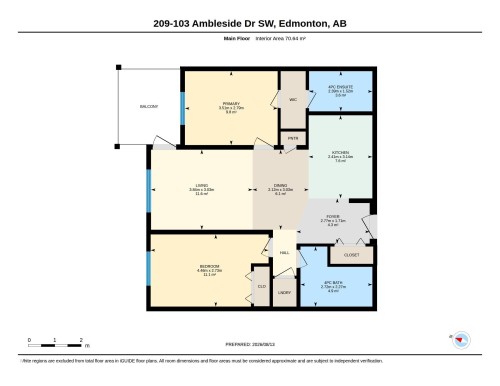 Floor plan - #209 103 Ambleside Drive Sw, Edmonton, AB - Other