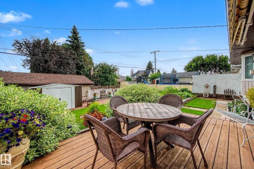 10715 50 Street Nw, Edmonton, AB - Outdoor With Deck Patio Veranda