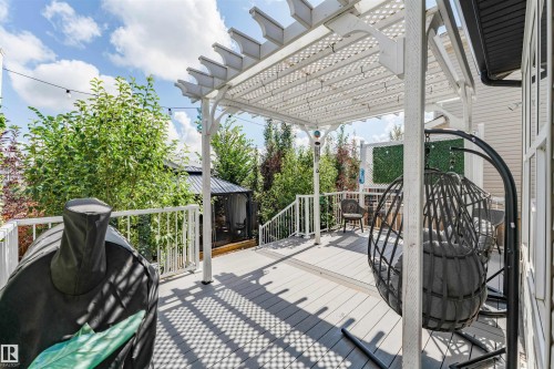 725 Secord Boulevard Nw, Edmonton, AB - Outdoor With Deck Patio Veranda With Exterior