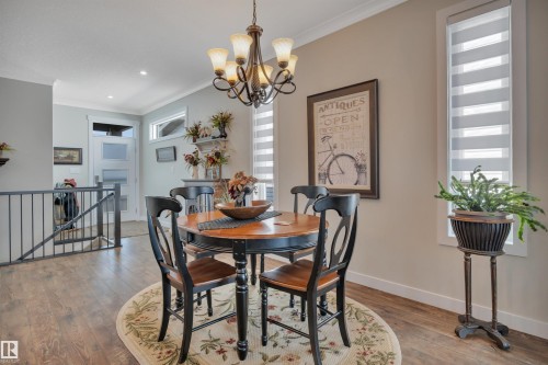 122 Aston Bend, Leduc, AB - Indoor Photo Showing Dining Room